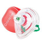 Product Image Curaplex CPR Mask with O2 Inlet