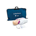 Product Image Little Anne CPR Training Manikin incl Mat, Faces, Airways, Wipes, Guide, Jacket *Limited Quantity*
