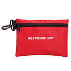 Product Image Response Kit Pouch, Red, 8.75 in x 6 in