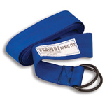 Product Image Stretcher Strap, 1 Piece w/ D Ring, Royal Blue, 10 feet