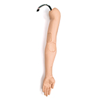 Product Image Replacement BP Training Arm, Adult Male, Left, used w/SimPad or VitalSim Systems