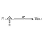 Product Image Medex Stopcock with 20inch Extension