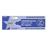 Product Image Atropine, 1mg, 10ml Luer Jet Prefilled Syringe