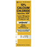 Product Image Calcium Chloride, 1gm, 10ml LifeShield Prefilled Syringe