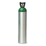 Product Image Oxygen Cylinder, Aluminum, MM, 122 cubic feet