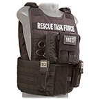 Product Image Rescue Task Force Vest Kit with Side Armor, Black