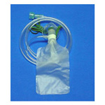 Product Image Oxygen Mask, High Concentration Rebreather, 7 Foot Oxygen Tubing w/FITS-ALL Oxygen Connector, Infant