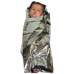 Product Image Foil Baby Bunting, Conserves Body Heat In Newborns