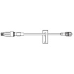 Product Image IV Extension Set, Standard Bore w/Bonded ULTRASITE Valve, SPIN-LOCK Connector, 6 1/2inch