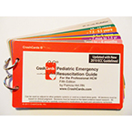 Product Image CrashCards Pocket Guide, Pediatric, 3inch x 5inch