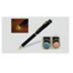 Product Image *Discontinued* Nite-Writer Pen, LED Light, Pocket Clip, 5/8inch D x 5? inch L, Black, w/Velvet Case, FIRE Logo
