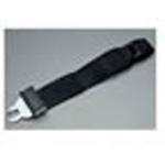 Product Image Strap Extender, Metal Push Button Buckle, 1 Piece, Black, 3 feet