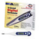Product Image Digital Thermometer, 9-Second, Fahrenheit, Memory Recall, Auto-Shutoff