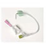 Product Image Huber Needle Set, Female Luer Connector, On/Off Clamp, Injection Site, 7inch, 20 Ga x 1inch