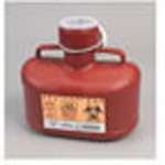 Product Image *Limited Quantity* Sharps Container, Small, Locking Cap, 10inch x 6inch x 9inch, 4.8 Quart