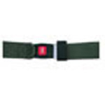 Product Image Straps, Nylon, Metal Push Button Buckle, 2 Piece w/Loop Ends, Olive Drab, 5 feet