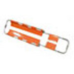 Product Image Scoop Stretcher, Aluminum, 3 Patient Restraint Straps, 67 - 80 1/2inch L x 17inch W, 19 lbs