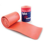 Product Image Flex-All Splint, Bendable Foam and Aluminum, Orange, 36inch x 4inch, Rolled