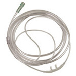 Product Image O2 Nasal Cannula, Adult, Flared, with Tubing, 7-ft