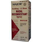 Product Image 12 Hr. Nasal Decongestant Spray / Afrin, 0.05mg, 15ml