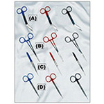 Product Image Bandage Scissors, Colormed, Lister, 5.5inch, Red