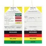 Product Image California Decontamination Medical Triage Tags, 400/Box