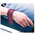 Product Image Cot Restraint, Cot Rail, Wrist, Nylon Webbing, Maroon