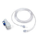 Product Image Straight T-Connector with CO2 Sample Line, for Capnography Monitoring Unit, Intubated Monitoring
