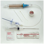 Product Image Emergency Pneumothorax Set, Cook Chest Drain Valve, 8.5 French, 15ga Needle