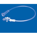 Product Image Connecting Tube with Stopcock Connector, 14 French, 30cm Length