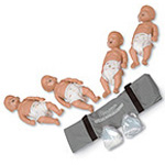 Product Image Sani-Baby 4-Pack CPR Manikin w/Carry Bag