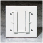 Product Image Universal Wall Plate, with Holes for Suction Canister