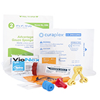 Product Image Curaplex IV Start Kit, Incl Kwik Klip, Sharps Dart, IV Guard Dressing, Prep pads, Specimen bag, Gauze and Tourniquet
