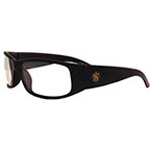 Product Image Elite Safety Glasses, Anti-Fog Lense, Black Frame / Clear Lense