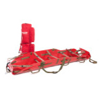 Product Image Med Sled Vertical Lift Rescue Sled, Red