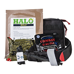 Product Image Curaplex Officer Down Basic IFAK, Black MOLLE Bag, C-A-T Tourniquet