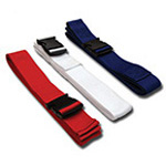 Product Image Gurney Straps, Plastic Side Release Buckle, 3 Pack, Red, White, & Blue