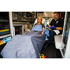 Product Image Blanket Disposable, Polyester, 50in x 84in, Grey