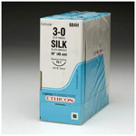 Product Image Permahand Suture, Black, 0-30