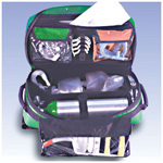 Product Image Airway-Pro Kit, Empty, 12inch x 9inch x 23inch, Green w/Black Reflective Strip