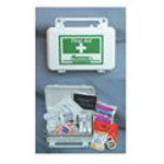 Product Image First Aid Kit w/Supplies, Poly, Marine/Car, 7 3/4inch x 4 3/4inch x 2 3/4inch, SM