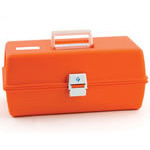 Product Image Flambeau Model 1772 Medical Box, 16 1/2inch L x 8 3/4inch W x 7 1/2inch D, Orange