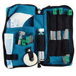 Product Image Propak Compact Intubation Kit, 5 1/2 Inches Long x 11 1/2 Inches Wide x 2 Inches Deep, Teal