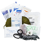 Product Image Curaplex Self Care Kit, With Asherman Chest Seal, In Olive Drab Pouch