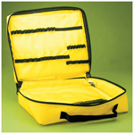 Product Image Drug Case, Padded Divider, Yellow