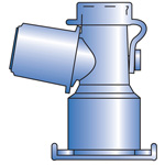Product Image Standard Dual-Axis Swivel Adapter, Non-Sterile, Angled 15mm Termination