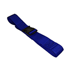 Product Image Restraint Straps, 1 Piece, 9 Foot, Plastic Side Release Buckle, Blue
