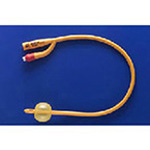 Product Image Rusch Gold Foley Catheter, 14 French, 5cc Balloon, 16inch, 2-Way w/2 Opposed Eyes *Discontinued*
