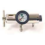Product Image O2 Regulator, Spiracle, BravO2, Brass, 2 DISS, 0-25 LPM