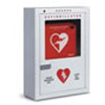 Product Image AED Cabinet, Wall Mount, Dim: 16inch x 22inch x 6inch, Audible Alarm, Flashing Lights